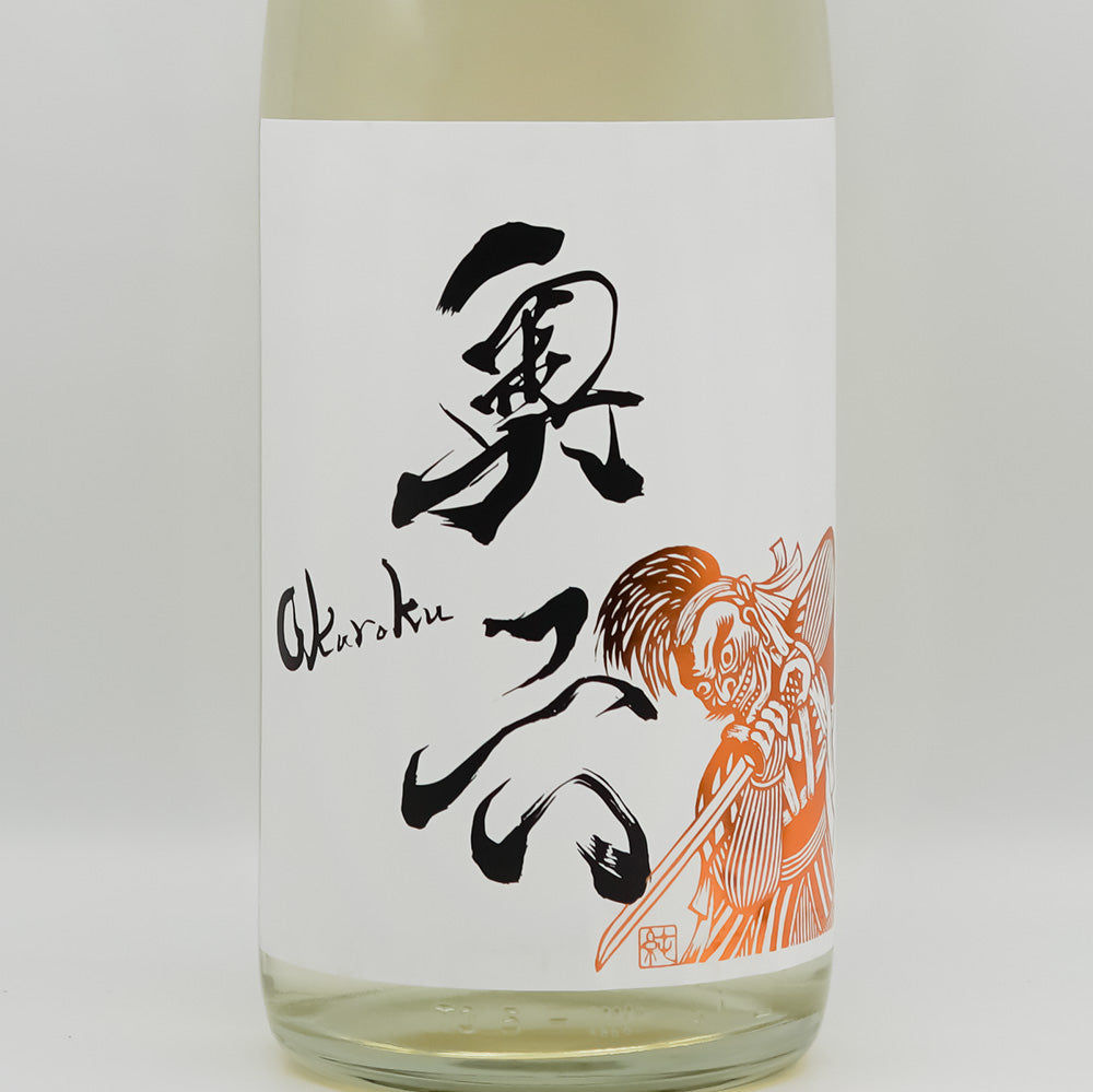 奥六(おくろく) 特別純米 生酛 Flowのラベル