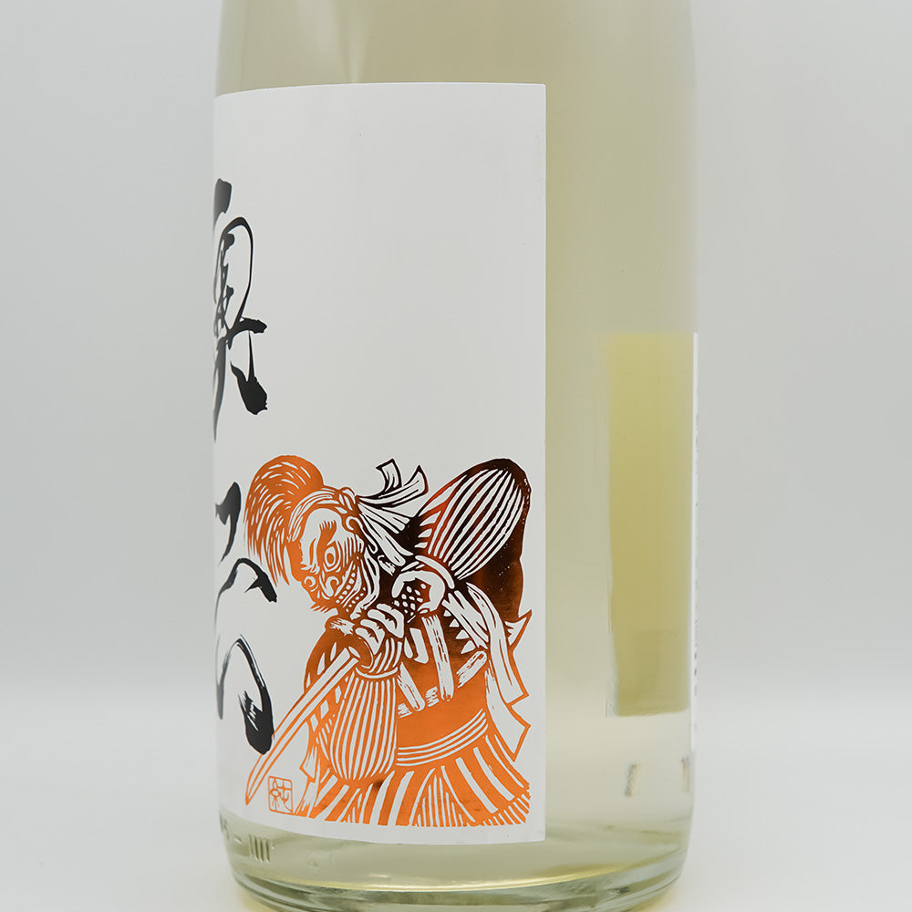 奥六(おくろく) 特別純米 生酛 Flowのラベル右側面