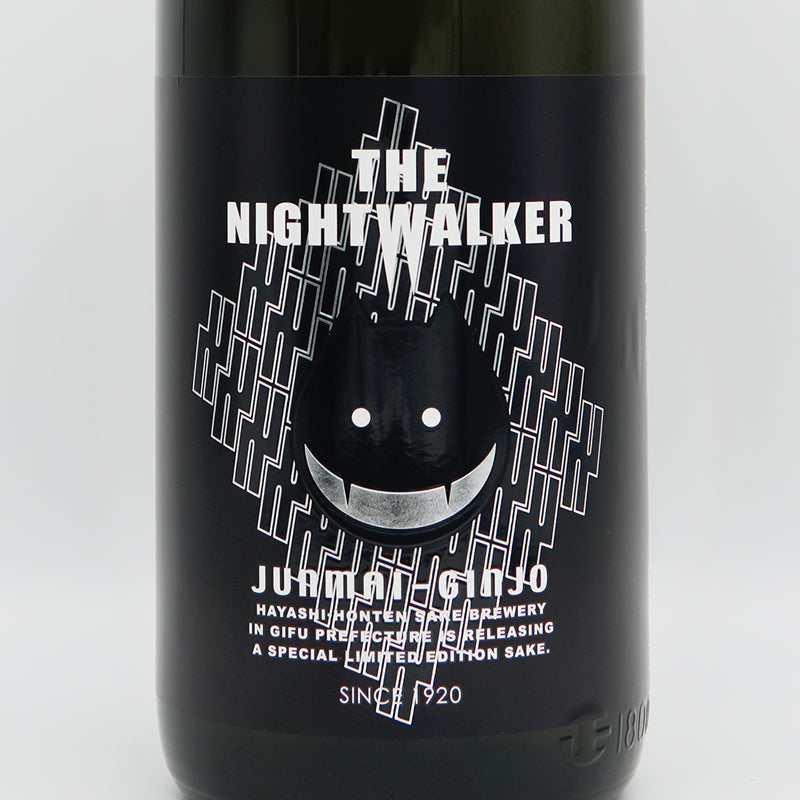 林本店 THE NIGHTWALKER(ザ・ナイトウォーカー) 濾過火入辛口のラベル