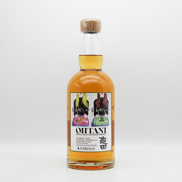 OHTANI WHISKY 新潟亀田 Zodiac sign series 「Gemini」の全体像