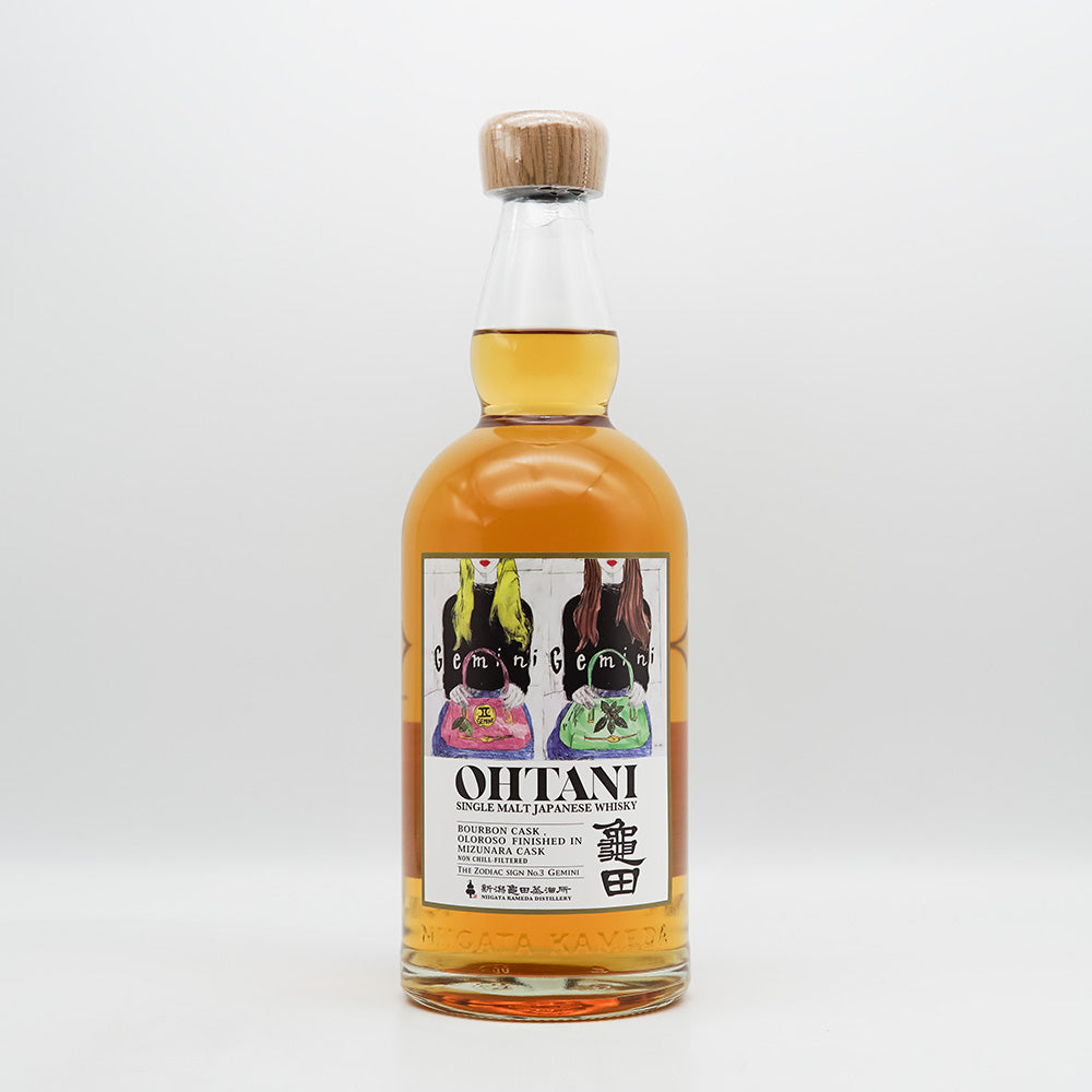 OHTANI WHISKY 新潟亀田 Zodiac sign series 「Gemini」 700ml｜地酒