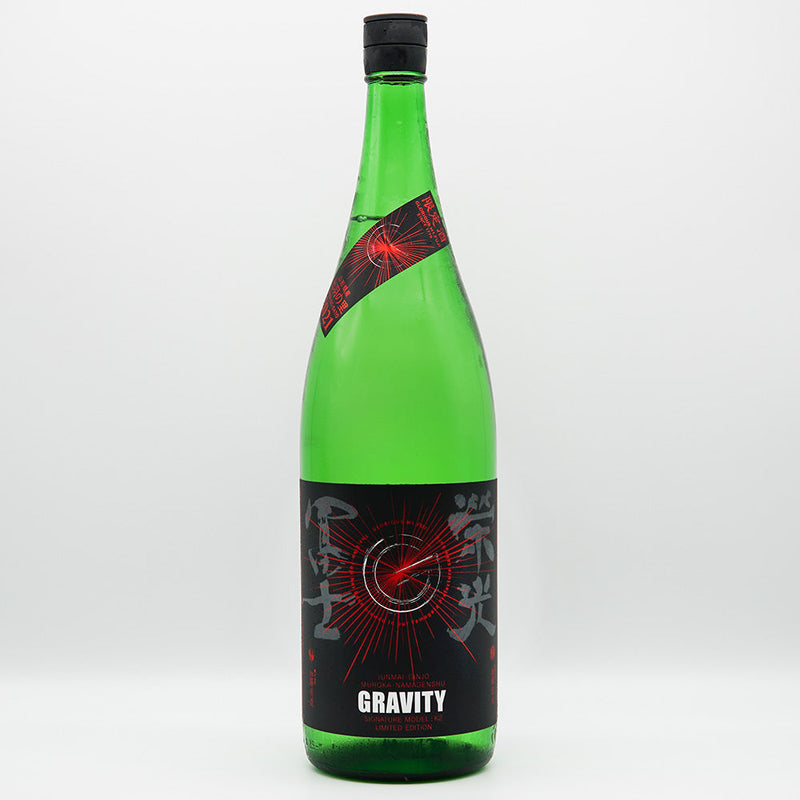 Eiko Fuji GRAVITY Junmai Ginjo Unfiltered Nama Genshu 720ml/1800ml [Cool delivery recommended]