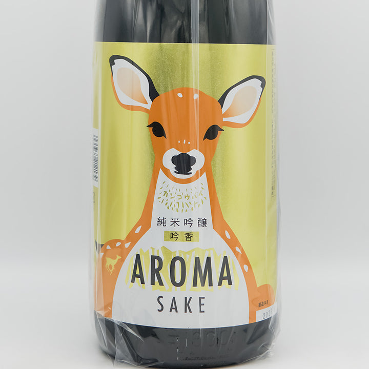 寒紅梅(かんこうばい) 牝鹿 AROMA 純米吟醸のラベル