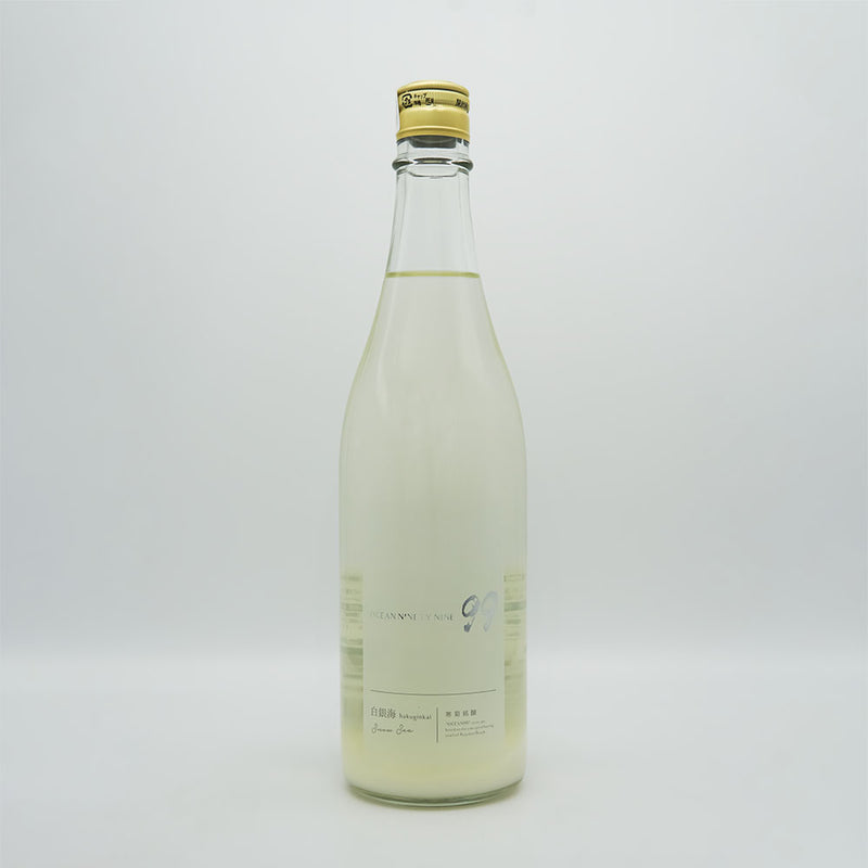 寒菊(かんきく) OCEAN99 Series 白銀海 -Snow Sea- にごり無濾過生原酒の全体像