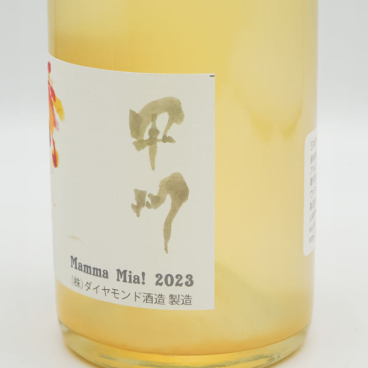 シャンテY,A Mamma Mia! 甲州 2023のラベル右側面