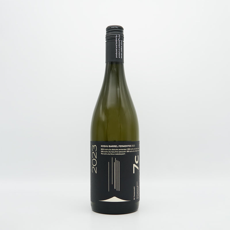 7c(seven cedars winery) KOSHU BARREL FERMENTED 甲州樽発酵 2023の全体像