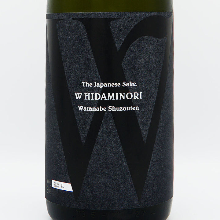 W (W) Junmai throwback Hidaminori unfiltered unprocessed sake (made in a wooden barrel and squeezed from cotton) 720ml/1800ml [Cool delivery recommended]