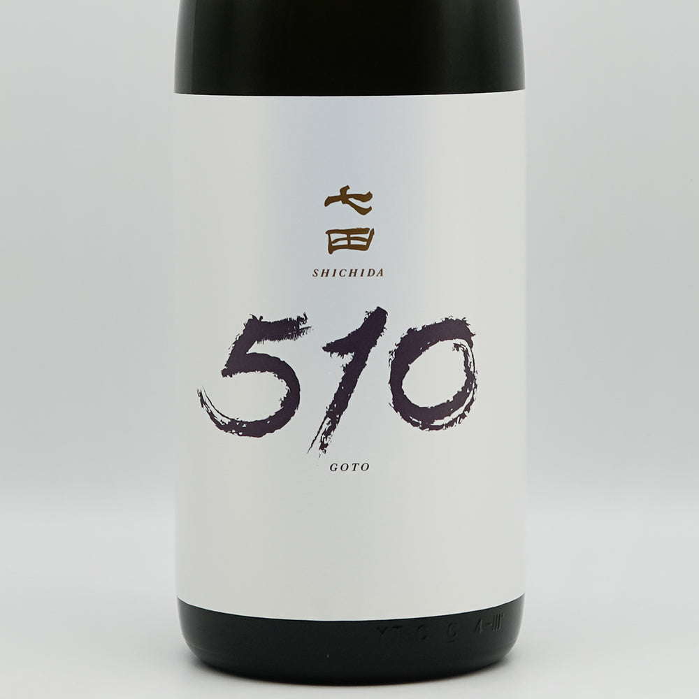 七田(しちだ) 510 GOTOのラベル