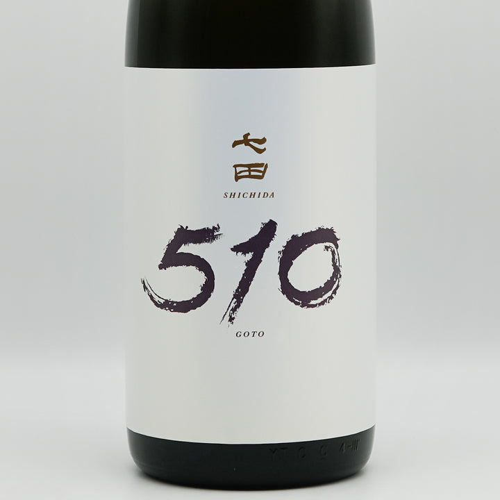 七田(しちだ) 510 GOTOのラベル