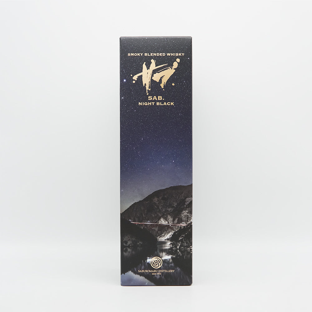 三郎丸(さぶろうまる) SAB. NIGHT BLACK(サブ. ナイトブラック)の化粧箱