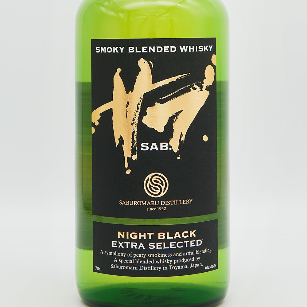 三郎丸(さぶろうまる) SAB. NIGHT BLACK(サブ. ナイトブラック)のラベル