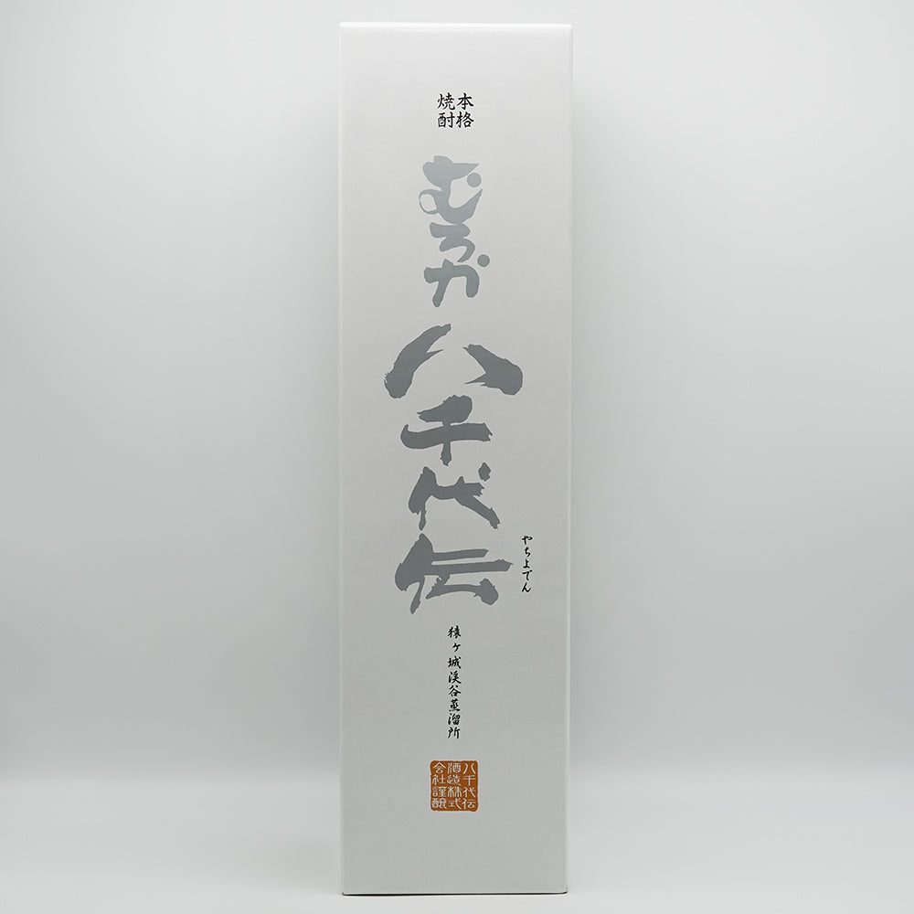 八千代伝(やちよでん) むろか 新焼酎の化粧箱