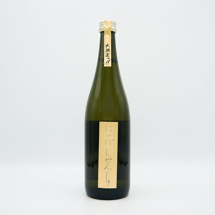 にいだしぜんしゅ 生酛 純米90の四号瓶