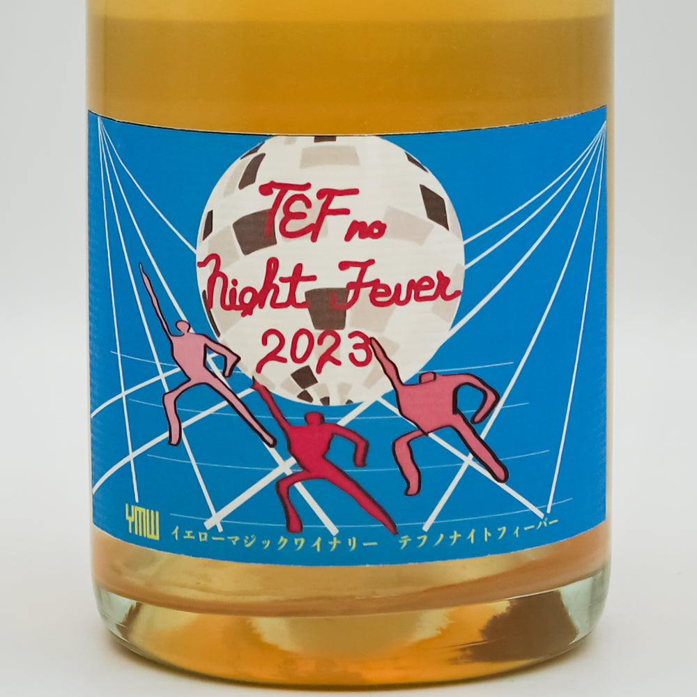 YellowMagicWinery(イエローマジックワイナリー) TEF no Night Fever 2023のラベル
