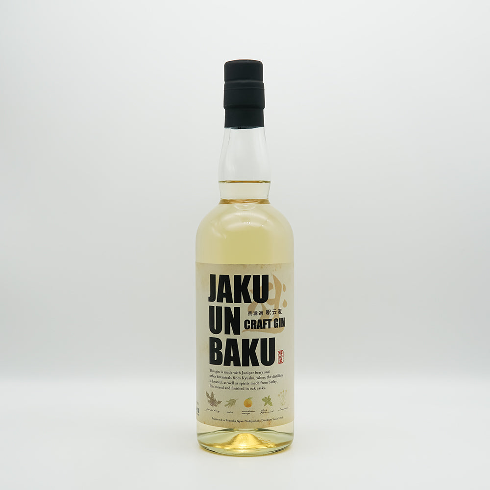 JAKU UN BAKU CRAFT GIN(クラフトジン) 釈云麦 荒濾過の全体像