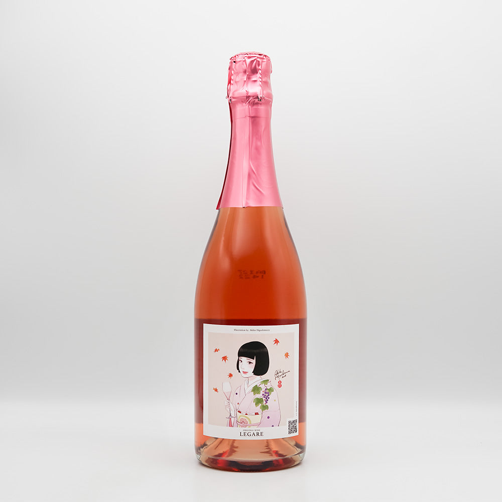 シャトー酒折 LEGARE マスカットベリーA Sparklingの全体像