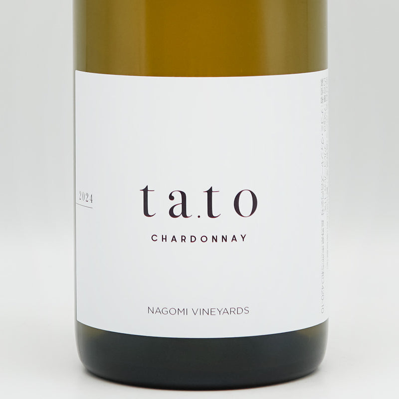 NAGOMI VINEYARDS(ナゴミ・ヴィンヤーズ) ta.to CHARDONNAYのラベル