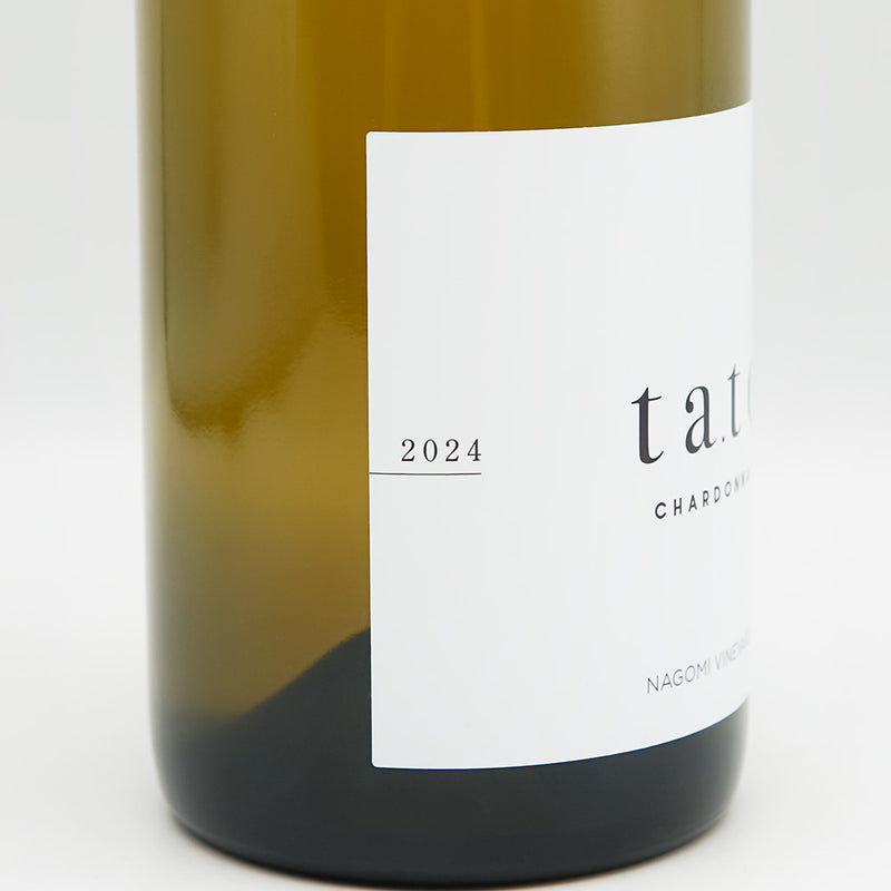 NAGOMI VINEYARDS(ナゴミ・ヴィンヤーズ) ta.to CHARDONNAYのラベル左側面