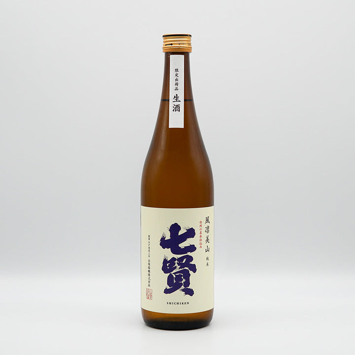 七賢 風凛美山 純米 生酒の四合瓶