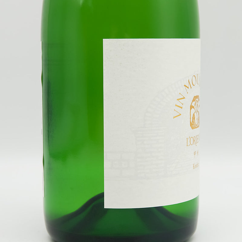 ロリアン VIN MOUSSEUX(ヴァン・ムスー) 甲州のラベル左側面