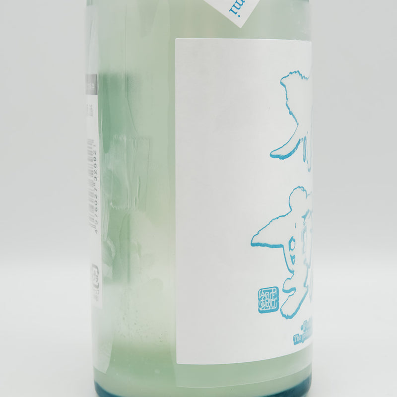 不動(ふどう) 白麹＆林檎 おりがらみ 純米生原酒のラベル左側面