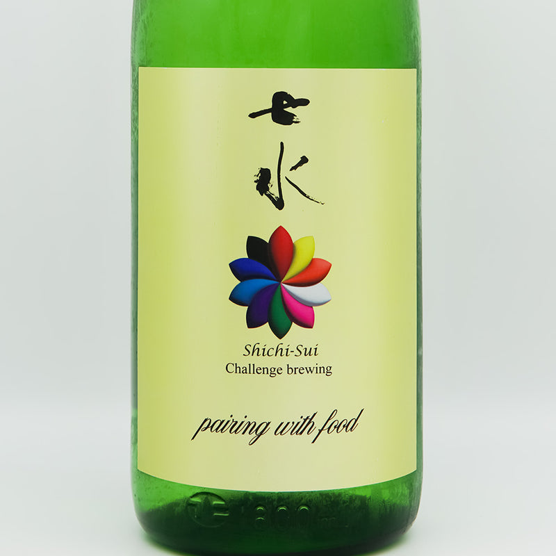 七水(しちすい)  Challenge brewing pairing with foodのラベル