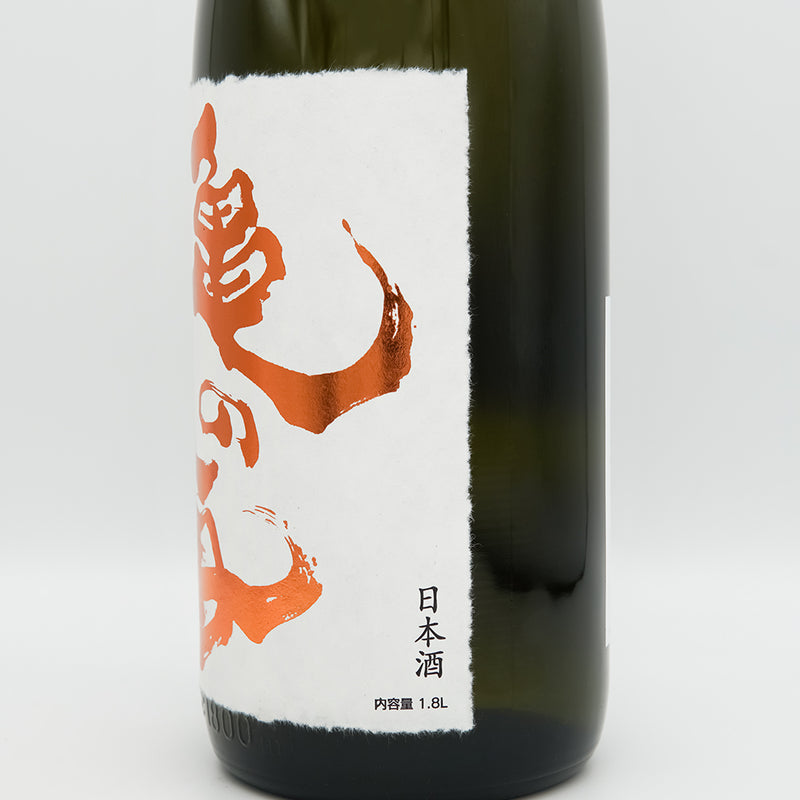 亀の海(かめのうみ) 純米大吟醸 金紋錦のラベル右側面