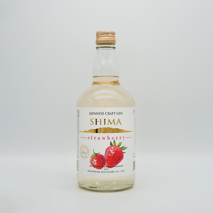JAPANESE CRAFT GIN SHIMA strawberry(ストロベリー)の全体像