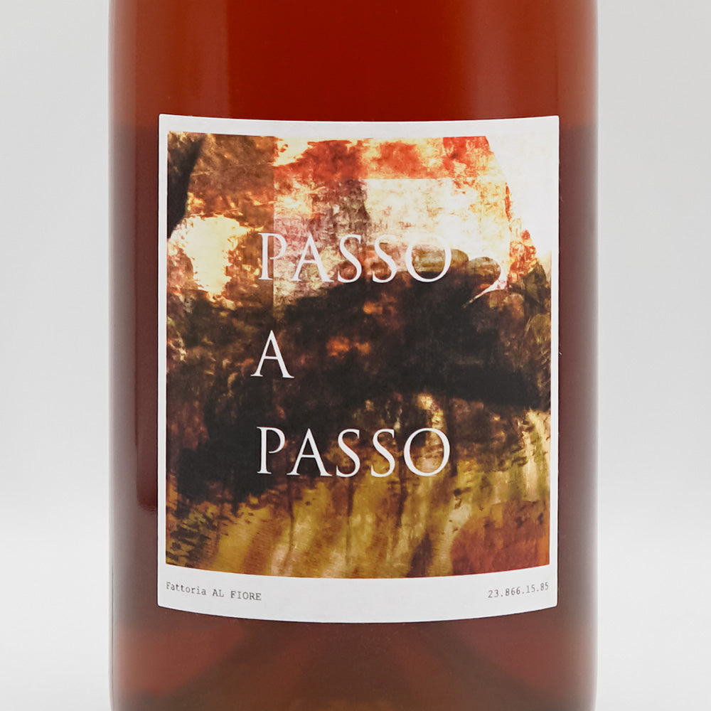 Fattoria AL FIORE(ファットリア アルフィオーレ) PASSO A PASSO Arancia 2023のラベル