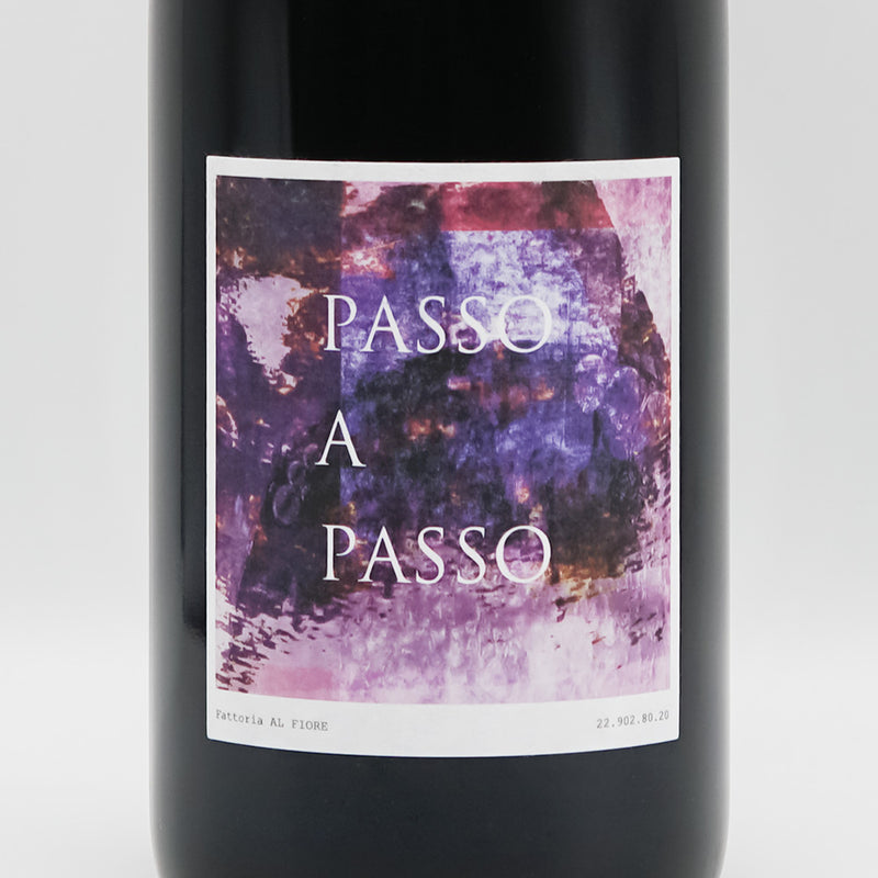 Fattoria AL FIORE(ファットリア アルフィオーレ) PASSO A PASSO Rosso 2022のラベル