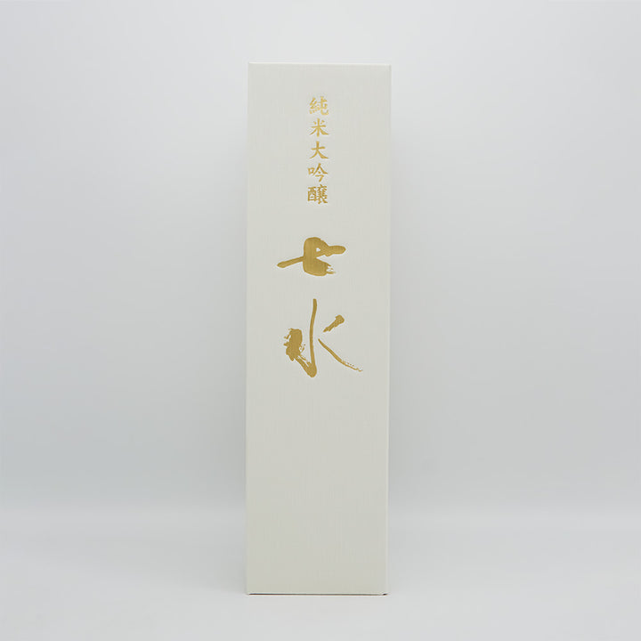 七水(しちすい) 純米大吟醸40 Y3の化粧箱