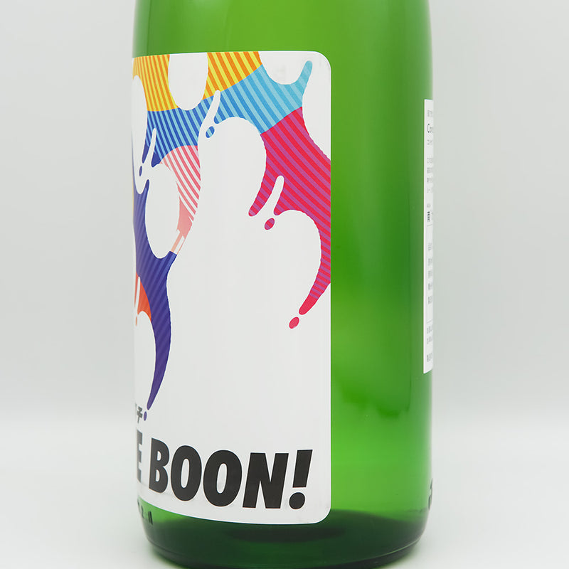 南(みなみ) 「カラクチ THE BOON!」 純米原酒のラベル右側面