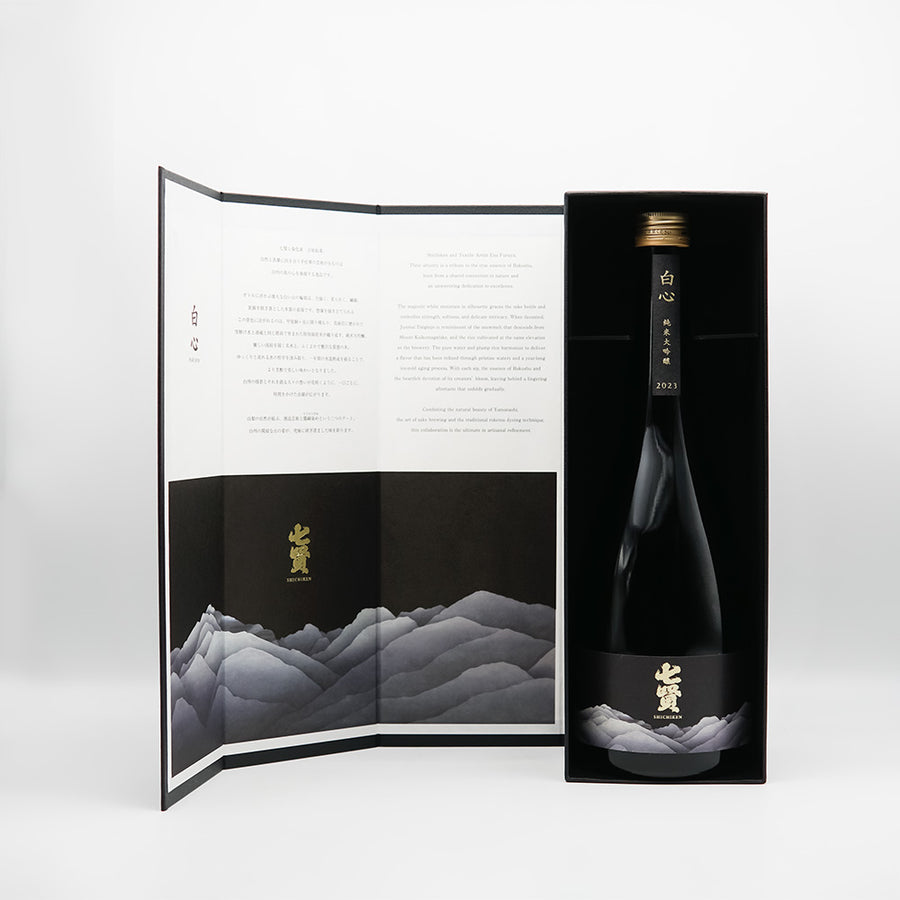 山梨銘醸　七賢　日本酒　両面 前掛け　浮世絵風柄　新品未使用 山梨銘醸 七賢 日本酒 両面 前掛け 浮世絵風柄 新品未使用
