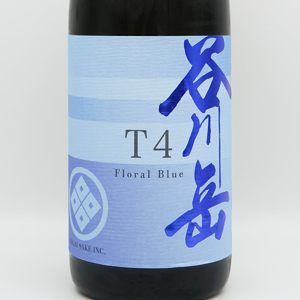Japanese Sake Online Shop] Tanigawadake T4 Floral Blue Namasake