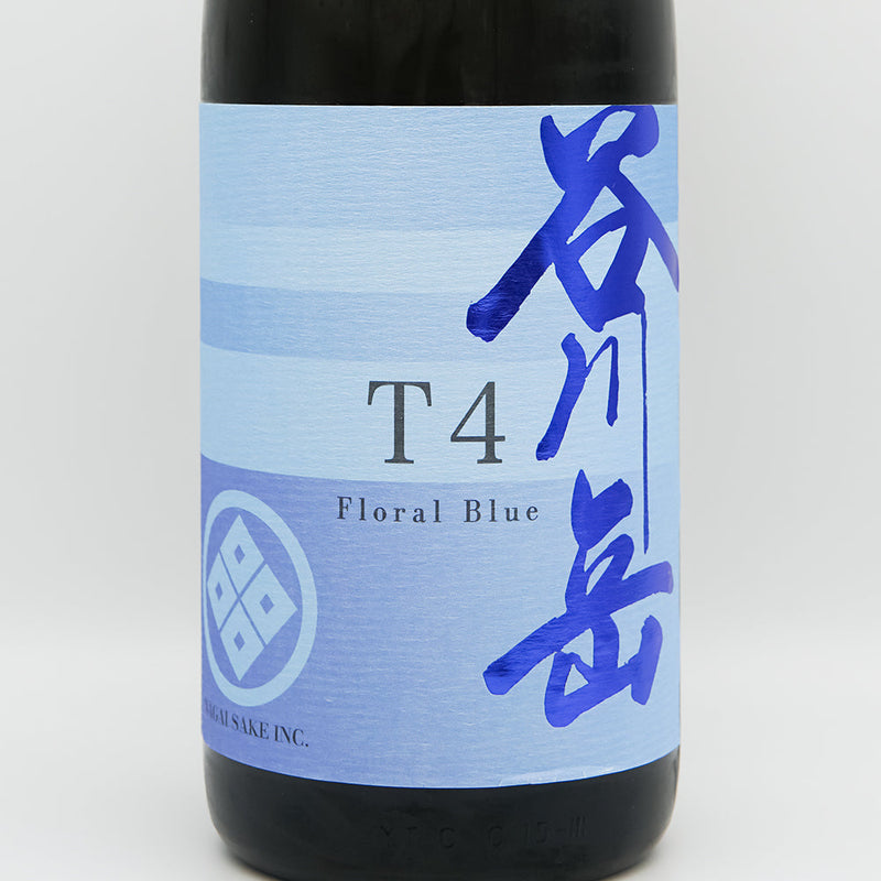 谷川岳(たにがわだけ) T4 Floral Blue 生酒のラベル