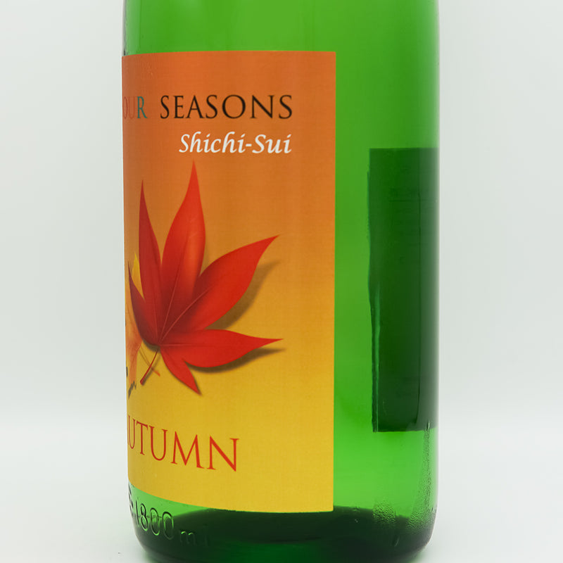 七水(しちすい) FOUR SEASONS AUTUMNのラベル右側面
