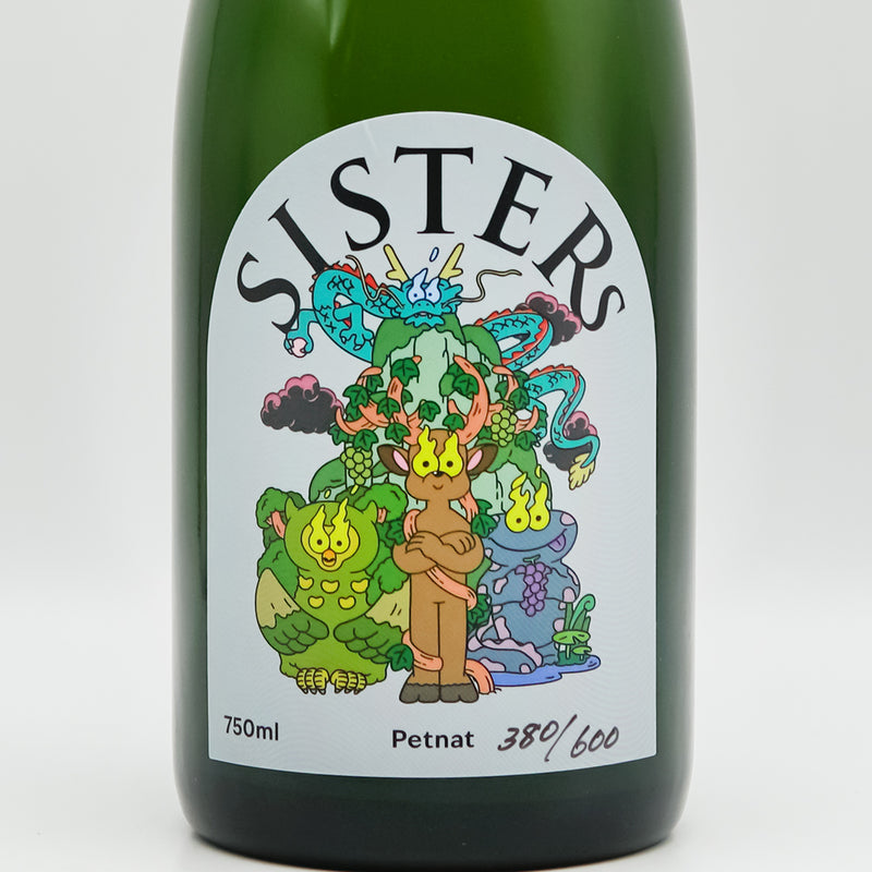 おんみつわいんず SISTERs 甲州 Petnat 2024のラベル
