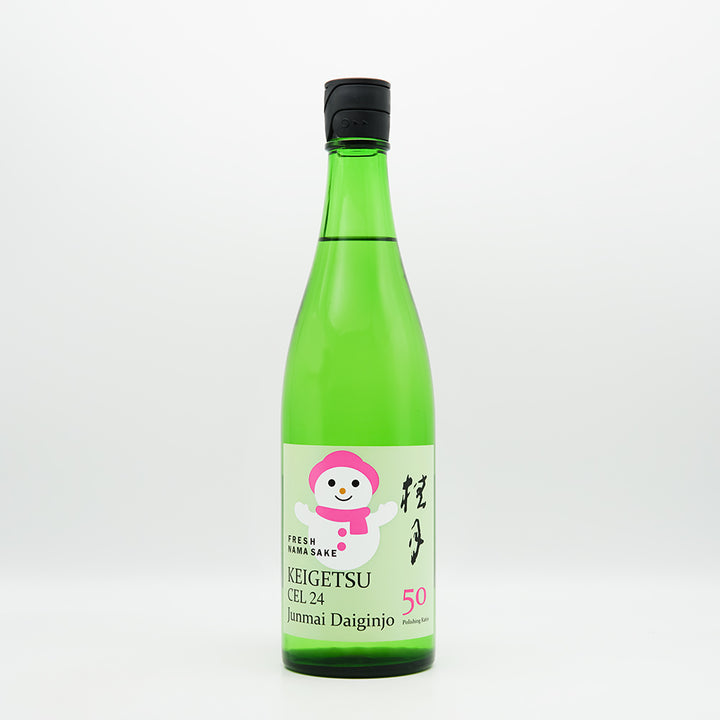 桂月(けいげつ) CEL24 純米大吟醸50 しぼりたて生酒の全体像