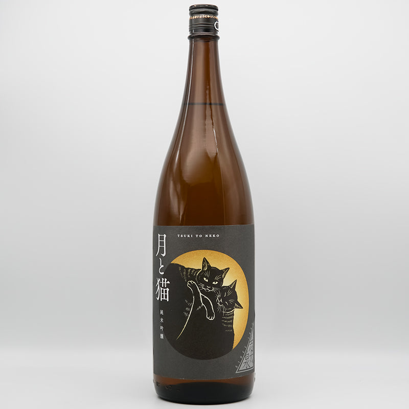志太泉(しだいずみ) 純米吟醸 月と猫の全体像