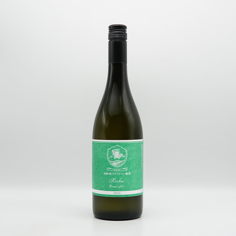 御勅使川(みだいがわ)ワイナリー 甲州 ドミ・セック 2024の全体像