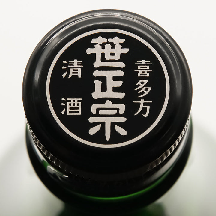 ササ正宗(ささまさむね) 純米酒の上部