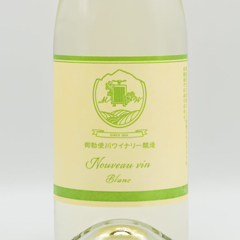 御勅使川(みだいがわ)ワイナリー ソーヴィニヨン・ブラン 新酒 2025のラベル