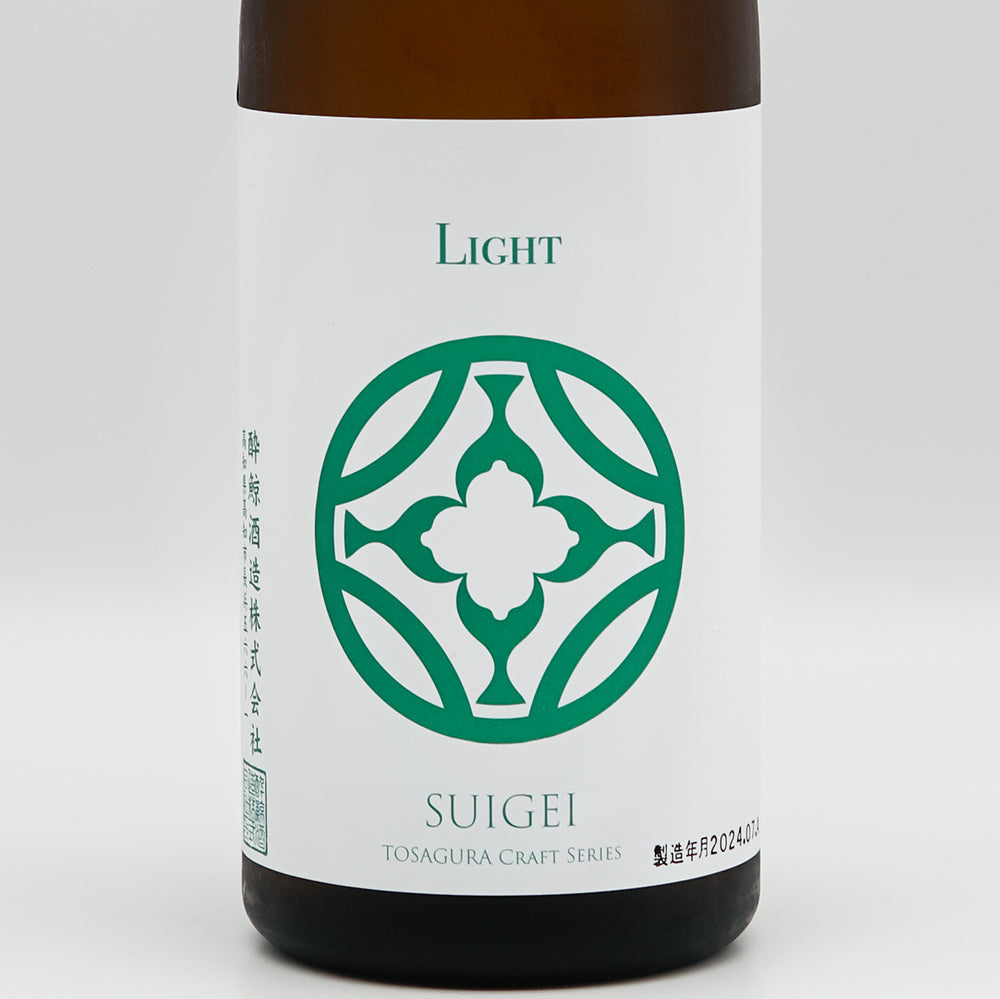 酔鯨(すいげい) TOSAGURA Craft Series 蒼 Light 純米吟醸酒のラベル