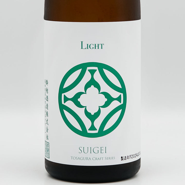 酔鯨(すいげい) TOSAGURA Craft Series 蒼 Light 純米吟醸酒のラベル