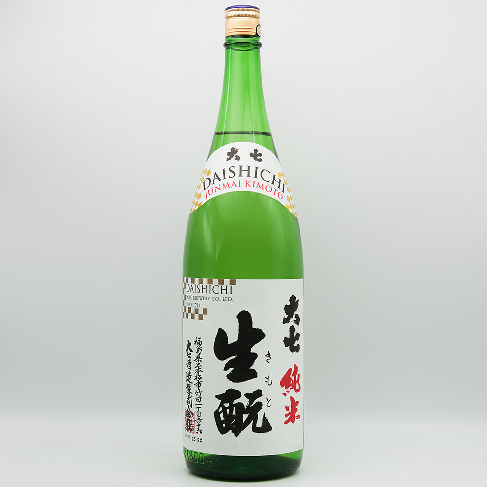 未開栓 大七 生酛純米大吟醸 頌歌 日本酒 1800ml 大七頌歌生酛純米大吟釀