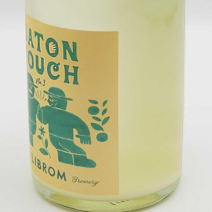 LIBROM(リブロム) BATON TOUCH 《甘夏と和ハッカ》のラベル右側面