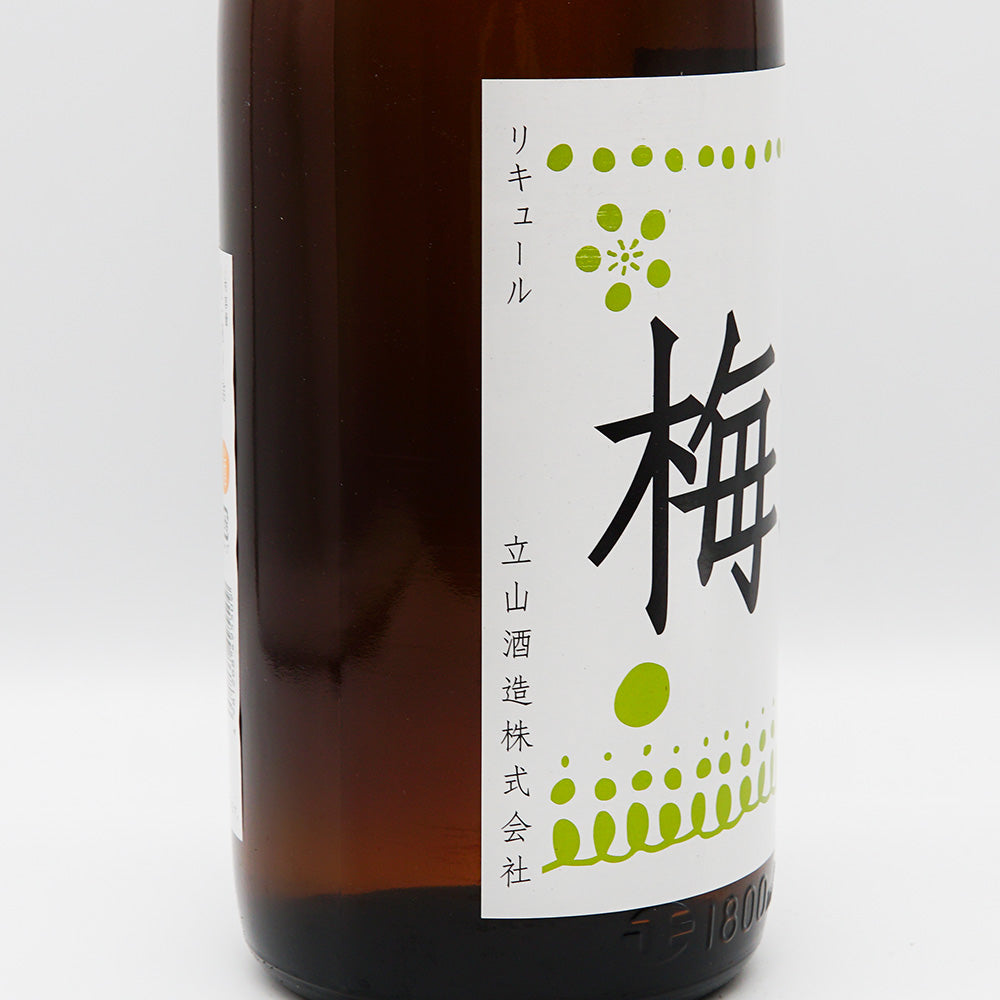 梅酒 立山梅酒 左サイド