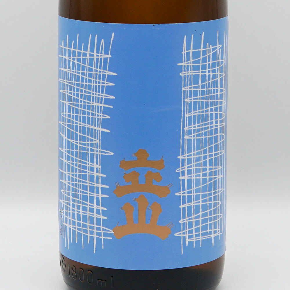 立山 本醸造のラベル