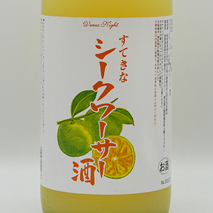 Plum wine and liqueur mail order] Nice Shikuwasa sake 720ml/1800ml