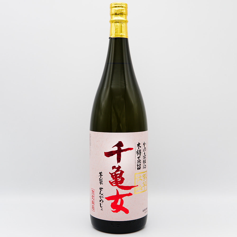 焼酎 千亀女 紫芋 全体像